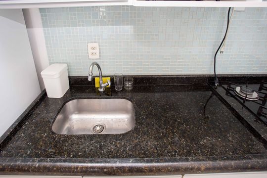 Cozinha de apartamento para alugar com 3 quartos, 69m² em Centro, Diadema