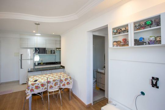 Sala de apartamento para alugar com 3 quartos, 69m² em Centro, Diadema