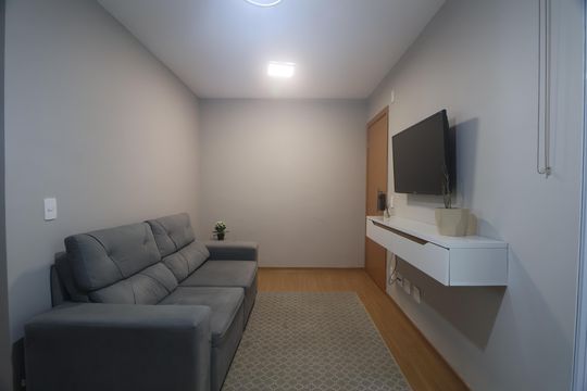 Sala de apartamento à venda com 2 quartos, 51m² em Estância Velha, Canoas
