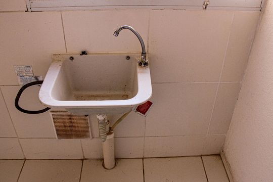 Cozinha/Área de serviço de apartamento para alugar com 2 quartos, 50m² em Guaratiba, Rio de Janeiro