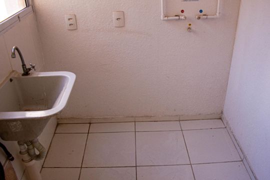Cozinha/Área de serviço de apartamento para alugar com 2 quartos, 50m² em Guaratiba, Rio de Janeiro