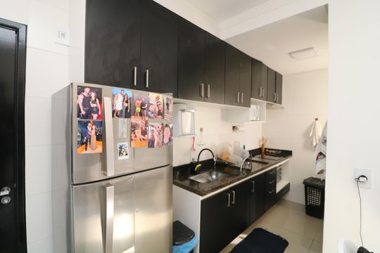 Cozinha de apartamento à venda com 2 quartos, 48m² em Parque da Vila Prudente, São Paulo