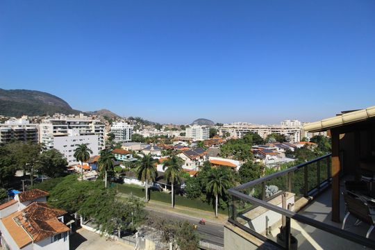 Cobertura - Vista de apartamento à venda com 4 quartos, 256m² em Freguesia (jacarepaguá), Rio de Janeiro