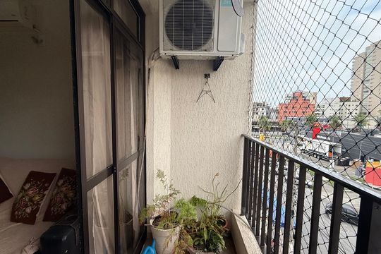 Varanda de apartamento para alugar com 3 quartos, 80m² em Jardim Belmar, Guarujá