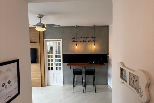Sala de apartamento à venda com 2 quartos, 67m² em Campo Belo, São Paulo