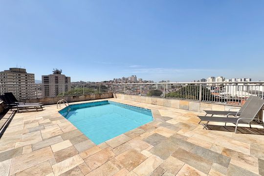 Área comum - Piscina de apartamento à venda com 3 quartos, 180m² em Vila Palmeiras, São Paulo