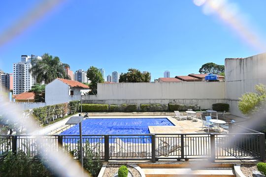 Vista da Suíte de apartamento para alugar com 2 quartos, 65m² em Chácara Inglesa, São Paulo