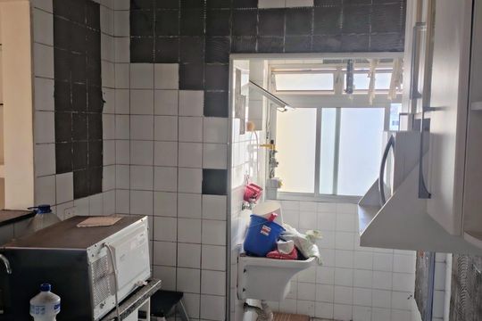 Área de serviço de apartamento à venda com 2 quartos, 50m² em Vila Amélia, São Paulo
