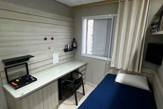 Quarto de apartamento à venda com 3 quartos, 238m² em Olímpico, São Caetano do Sul