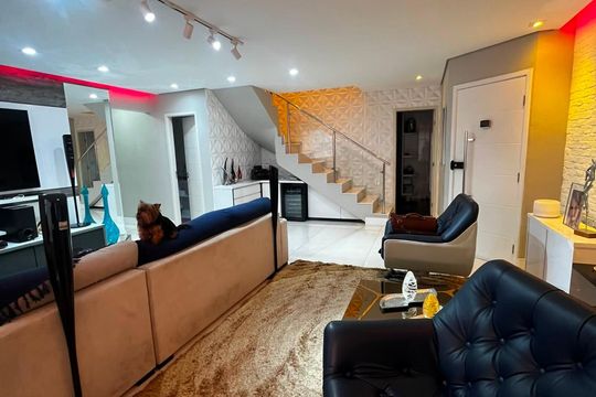Sala de apartamento à venda com 3 quartos, 238m² em Olímpico, São Caetano do Sul