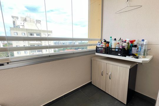 Varanda de apartamento para alugar com 2 quartos, 52m² em Vila Gomes, São Paulo