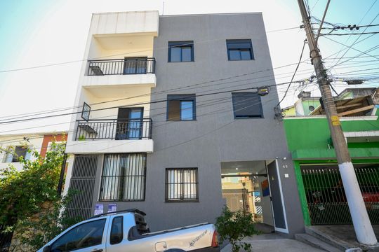 Fachada de kitnet/studio para alugar com 1 quarto, 48m² em Vila Gumercindo, São Paulo