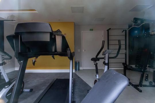 Área comum - Academia de apartamento para alugar com 2 quartos, 33m² em Barra Funda, São Paulo