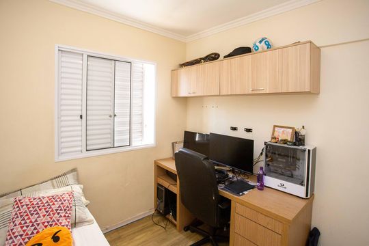 Quarto 3 de apartamento à venda com 3 quartos, 82m² em Centro, Diadema