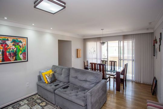 Sala de apartamento à venda com 3 quartos, 82m² em Centro, Diadema