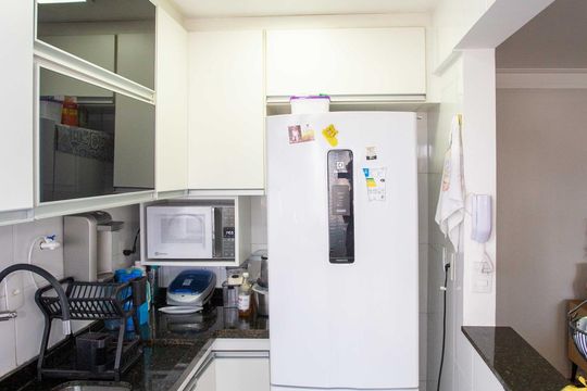 Cozinha de apartamento à venda com 3 quartos, 82m² em Centro, Diadema