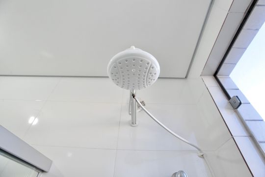 Banheiro da Suíte de apartamento à venda com 2 quartos, 90m² em Eldorado, Contagem