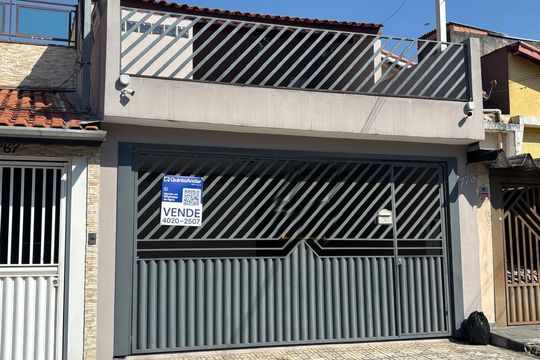 Fachada  de casa para alugar com 2 quartos, 125m² em Jardim Brasilandia, São Bernardo do Campo