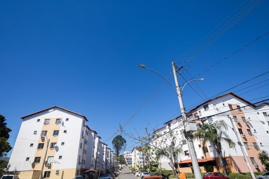 Fachada de apartamento para alugar com 2 quartos, 48m² em Campo Grande, Rio de Janeiro