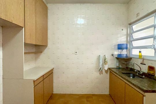 Cozinha de apartamento à venda com 3 quartos, 124m² em Jardim Paulista, São Paulo