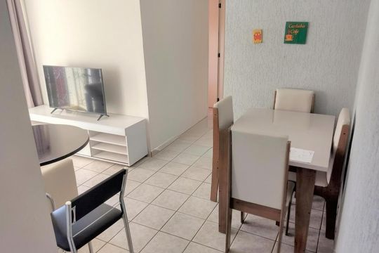 Sala de apartamento à venda com 2 quartos, 60m² em Vila Nova, Campinas