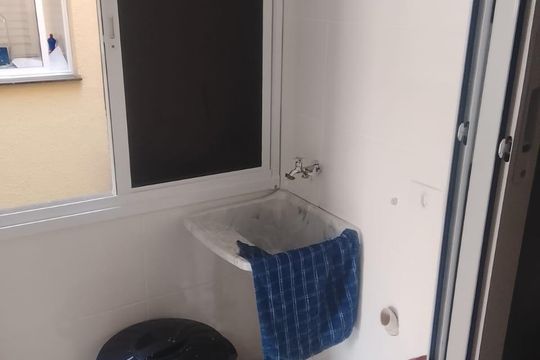 Área de serviço de apartamento para alugar com 2 quartos, 42m² em Vila Santa Teresa (Zona Leste), São Paulo