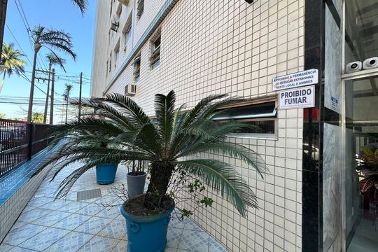 Área comum de apartamento para alugar com 1 quarto, 40m² em Itararé, São Vicente