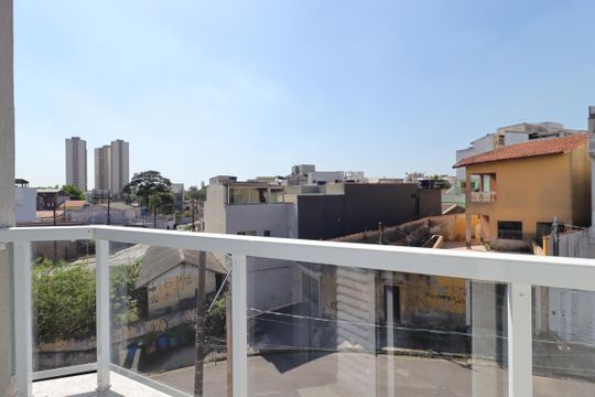 Sacada da Suíte 1 de casa à venda com 2 quartos, 140m² em Vila América, Santo André