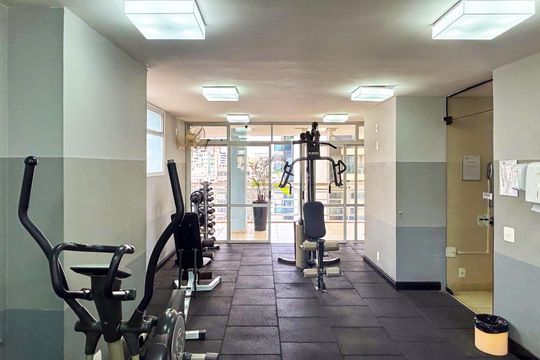 academia de apartamento para alugar com 1 quarto, 35m² em Cerqueira César, São Paulo