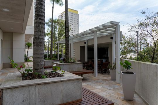 Área comum - Churrasqueira de apartamento para alugar com 3 quartos, 109m² em Vila Andrade, São Paulo