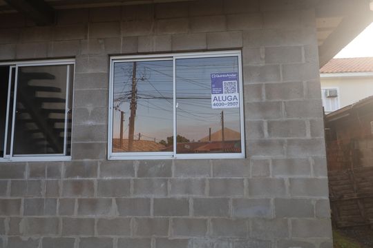 Placa de apartamento para alugar com 2 quartos, 35m² em Mato Grande, Canoas