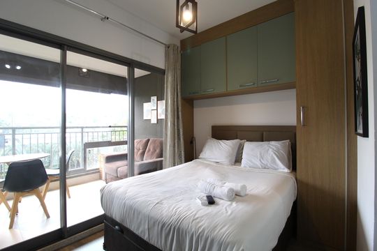 Kitnet/Studio para alugar com 1 quarto, 27m² em Indianópolis, São Paulo