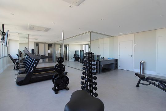 Área Comum - Academia de kitnet/studio para alugar com 1 quarto, 27m² em Indianópolis, São Paulo