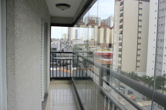 Varanda da Suíte de apartamento à venda com 3 quartos, 83m² em Jardim Flor da Montanha, Guarulhos