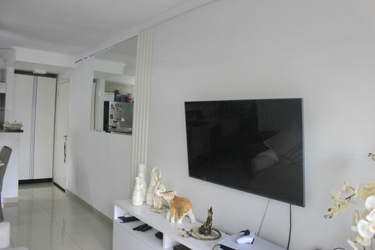 Sala de apartamento à venda com 3 quartos, 83m² em Jardim Flor da Montanha, Guarulhos