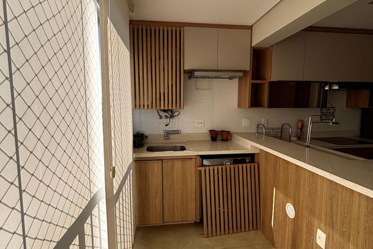Lavanderia de apartamento para alugar com 1 quarto, 55m² em Alphaville Empresarial, Barueri