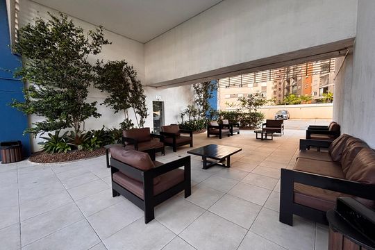 Área comum de apartamento para alugar com 1 quarto, 55m² em Alphaville Empresarial, Barueri