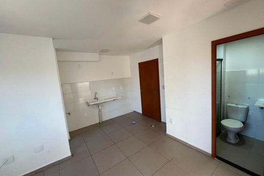 Cozinha de apartamento para alugar com 2 quartos, 40m² em Fátima, Canoas