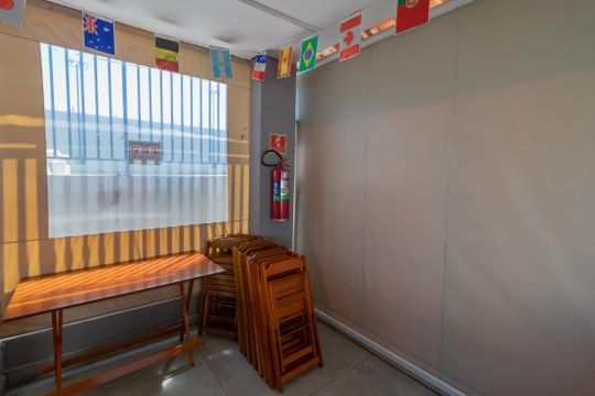 Área comum - Churrasqueira  de apartamento à venda com 1 quarto, 30m² em Vila Tolstoi, São Paulo