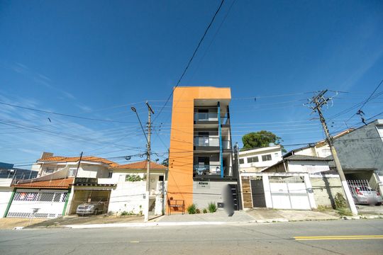 Fachada de apartamento para alugar com 2 quartos, 44m² em Vila Carrão, São Paulo