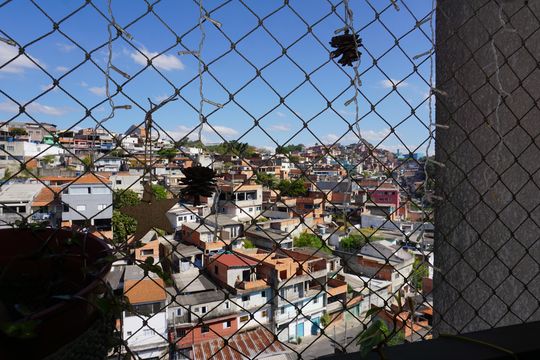 Varanda da Sala de apartamento para alugar com 2 quartos, 50m² em Jardim Vista Alegre, Embu das Artes