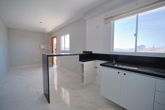 Cozinha de apartamento para alugar com 2 quartos, 55m² em Vila Talarico, São Paulo