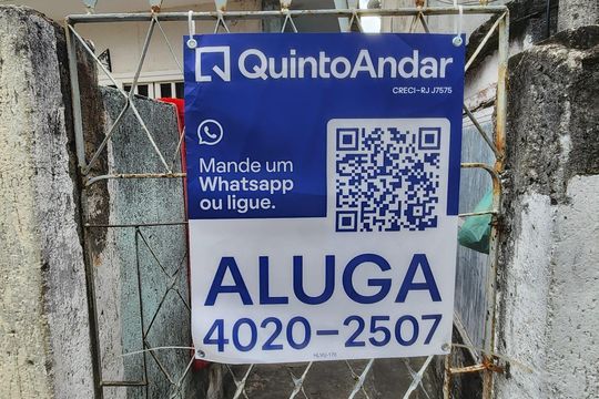 Placa de casa para alugar com 1 quarto, 30m² em Trindade, São Gonçalo