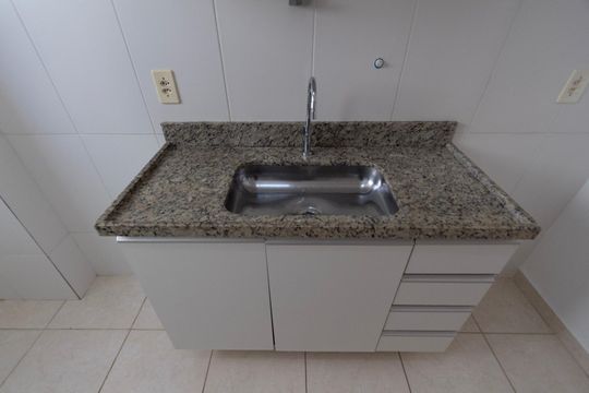 Cozinha de apartamento para alugar com 2 quartos, 50m² em Jardim do Paço, Sorocaba