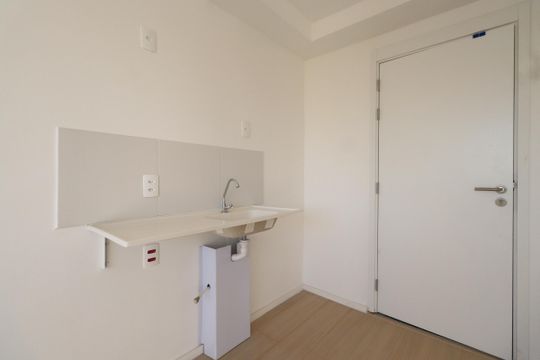 Cozinha de apartamento para alugar com 1 quarto, 16m² em Vila Aricanduva, São Paulo