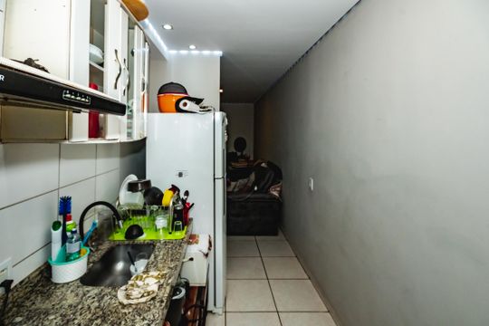 Cozinha e Área de Serviço de apartamento para alugar com 2 quartos, 1m² em Trevo, Belo Horizonte