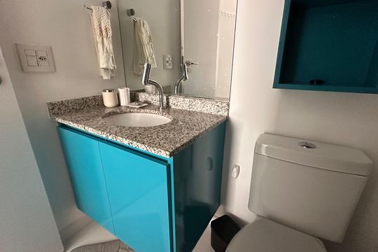Apartamento para alugar com 1 quarto, 43m² em Campo Belo, São Paulo