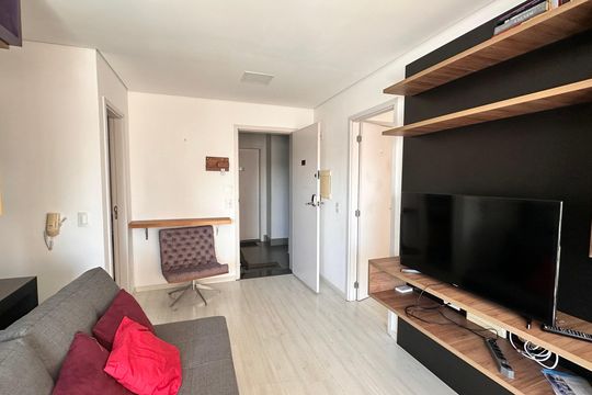 Apartamento para alugar com 1 quarto, 43m² em Campo Belo, São Paulo