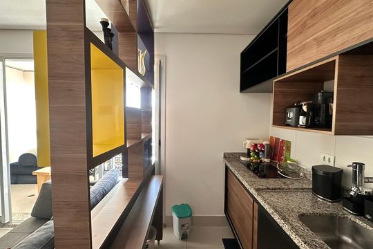 Apartamento para alugar com 1 quarto, 43m² em Campo Belo, São Paulo