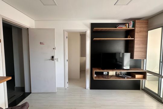 Apartamento para alugar com 1 quarto, 43m² em Campo Belo, São Paulo
